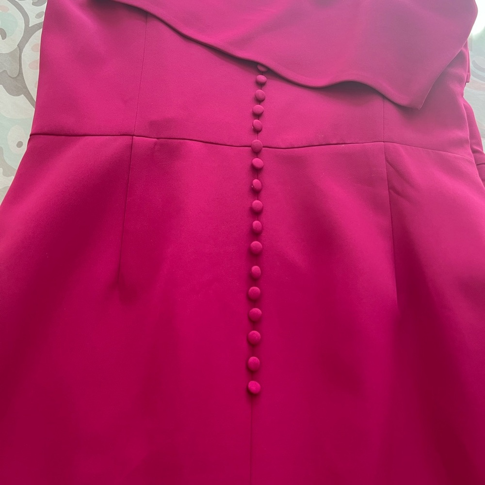 💕Alexandra by Daymor-asymmetric ruffled waist sheath dress-Must go!! - Picture 7 of 11